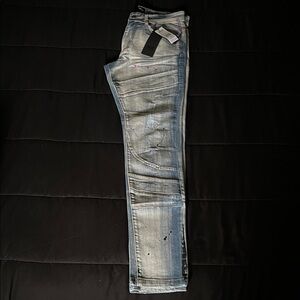 Trendy Gray Women's Straight Leg Jeans